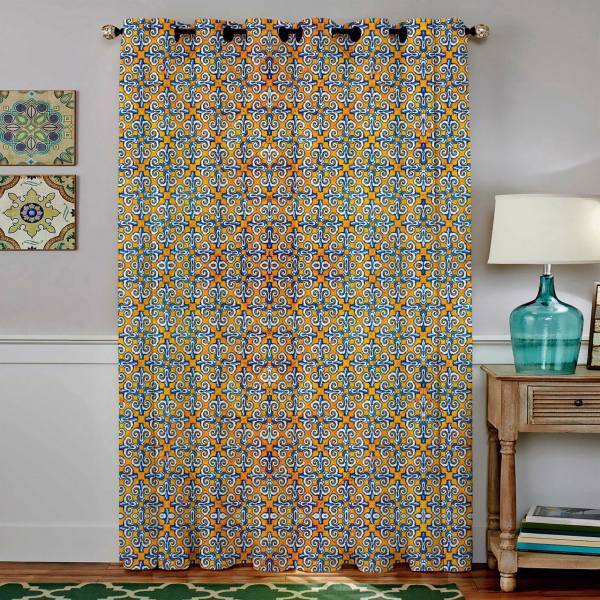 پرده مخمل رنس مدل C4-50067 ارتفاع 190 سانتی متر، Rence C4-50067 Curtain 190 cm