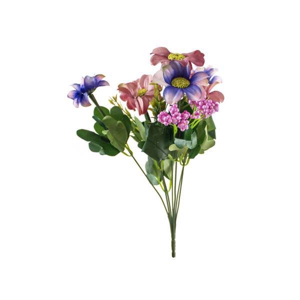 گل مصنوعی مدل شقایق بنفش کد AL-9050169