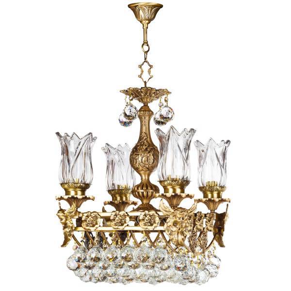 لوستر چشمه نور 8 شعله کد C2636/40، Cheshmeh Noor C2636/40 Eight Flames Chandelier