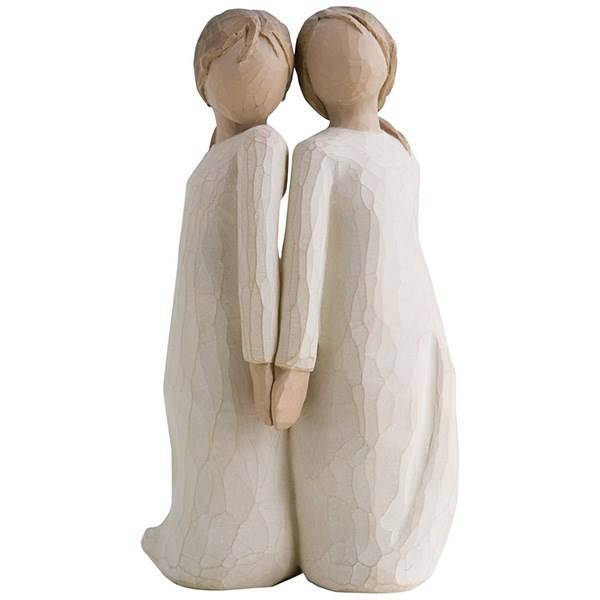 مجسمه ویلو تری مدل دو قلوها، Willow Tree Two Alike 26148 Statue