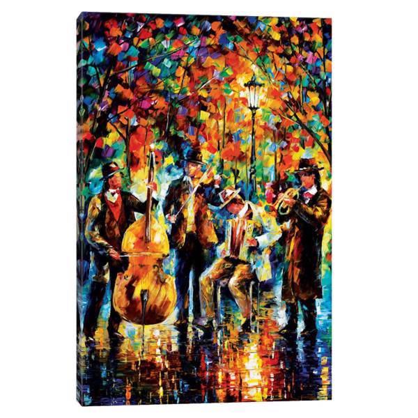 تابلو شاسی بوم آیریس کد Iris0034 طرح رنگ روغن