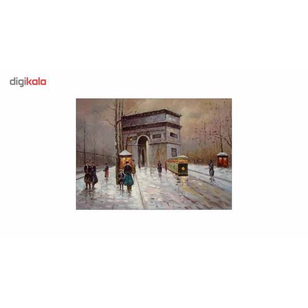 تابلو شاسی ونسونی طرح Arc De Triomphe سایز 70 × 50، Wensoni Arc De Triomphe Chassis Size 50 x 70