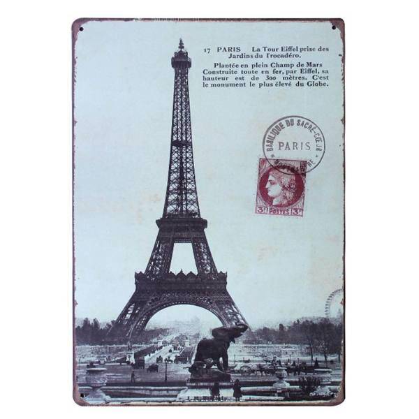 تابلو فلزی نوژا مدل Eiffel