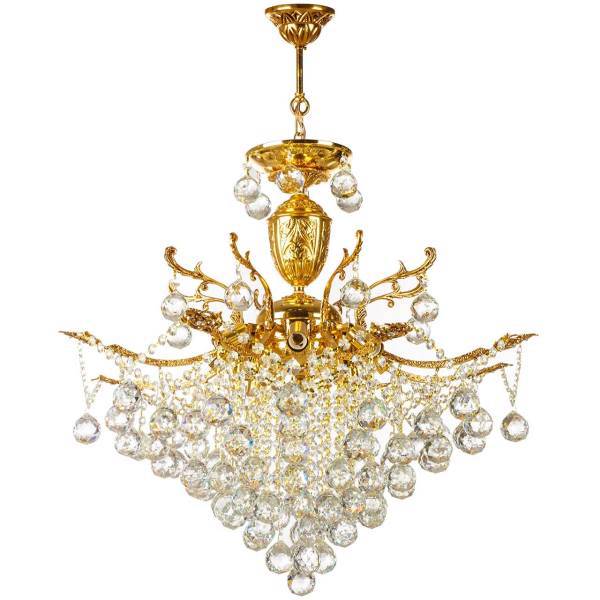 لوستر چشمه نور 12 شعله کد H6646/8G، Cheshmeh Noor H6646/8G Twelve Flames Chandelier