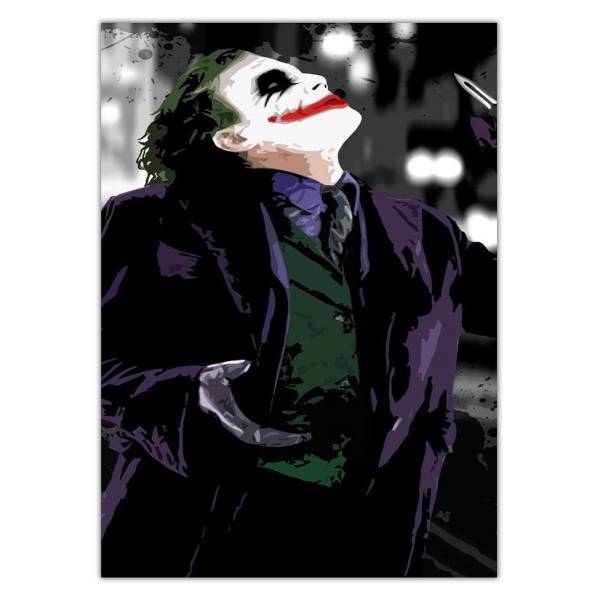 تابلو شاسی ونسونی طرح Joker Salvation سایز 50 × 70، Wensoni Joker Salvation Chassis Size 50 x 70