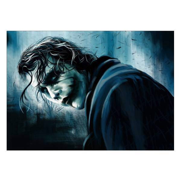 تابلوی ونسونی طرح Joker Reverse سایز 30x40، Wensoni Joker Reverse Chassis 30x40