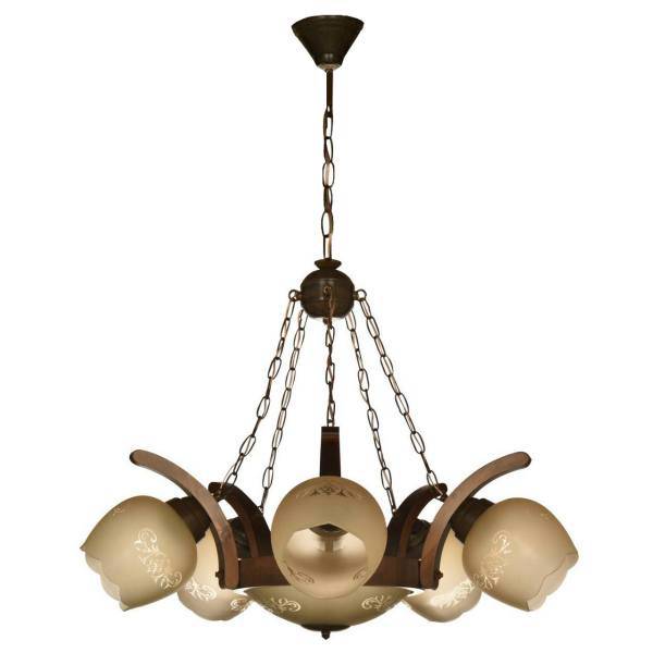 لوستر دیلایت 6 شعله مدل Laleh1/5CH، Delight Laleh1/5CH Six Branches Chandelier