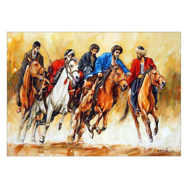 تابلو شاسی ونسونی طرح Visual Arts Of Pakistan سایز 30x40 سانتی متر، Wensoni Visual Arts Of Pakistan Chassis 40 x 30
