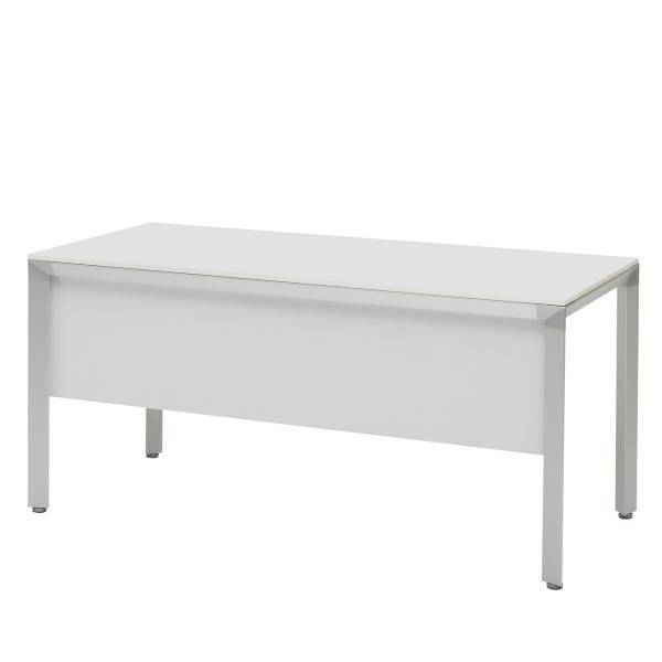 میز اداری فرآذین مدل FED 3003 سفید، Farazin FED-3003 White Office Desk