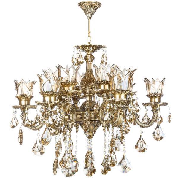 لوستر چشمه نور 12شعله کد S3559/6، Cheshmeh Noor S3559/6 Twelve Flames Chandelier