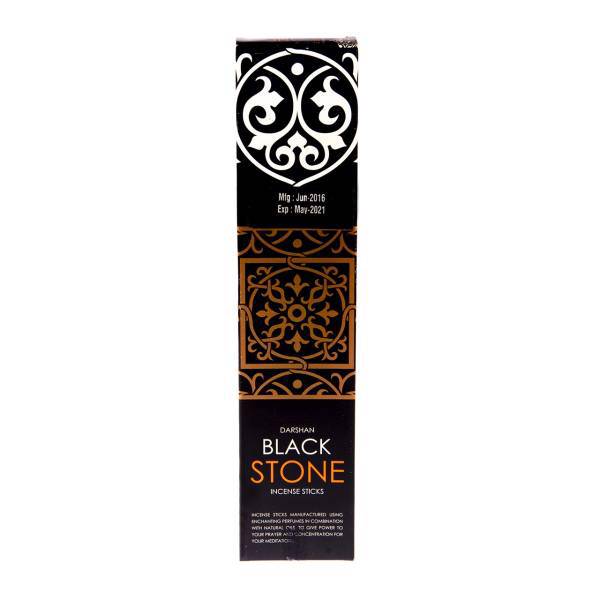 عود دارشان مدل Black Stone کد 1041، Darshan Black Stone 1041 Incense Sticks