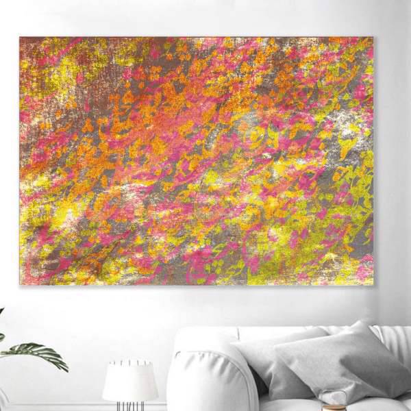 تابلو بوم خط روزتو طرح خوش، Rouzeto Khosh Canvas