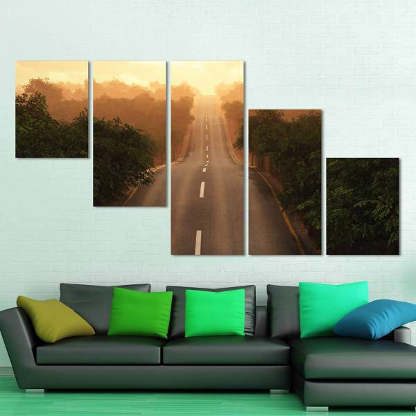 تابلوی دیواری 5 تکه بارمان مدل TA2804، Barman TA2804 Tableau 5 Pcs