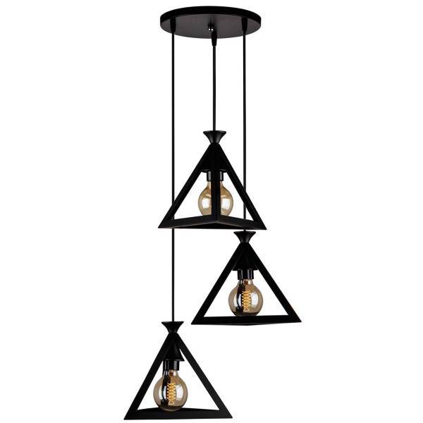 چراغ آویز چشمه نور 3 شعله کد 3102/3H، Cheshmeh Noor 3102/3H Three Flames Hanging Lamp