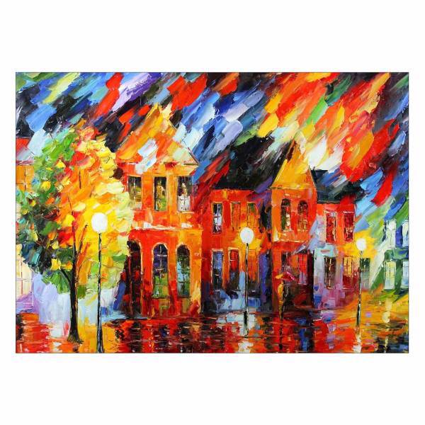 تابلو شاسی ونسونی طرح Famous Modern Day Art سایز 50x70 سانتی متر، Wensoni Famous Modern Day Art Chassis Size 50 x 70 Cm