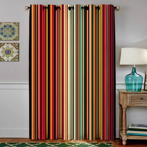 پرده مخمل رنس مدل C4-50086 ارتفاع 190 سانتی متر، Rence C4-50086 Curtain 190 cm