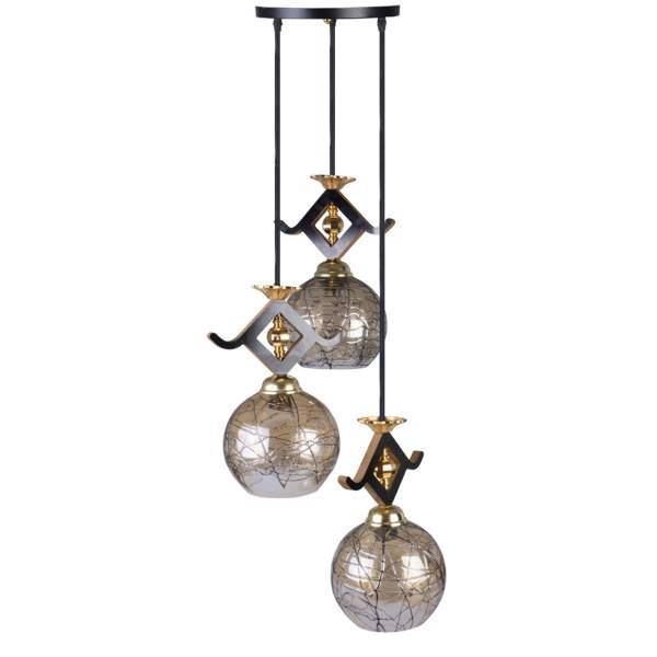 چراغ آویز نجم 3 شعله کد 4207، Najm 4207 Three Flames Hanging Lamp