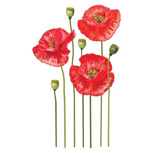 استیکر سالسو طرح Poppy، Salso PoppySticker