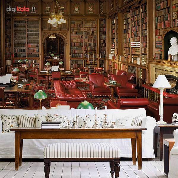 کاغذ دیواری 1وال مدل کتابخانه مجلس اعیان، 1Wall Giant Mural House Of Lords Library Wallpaper