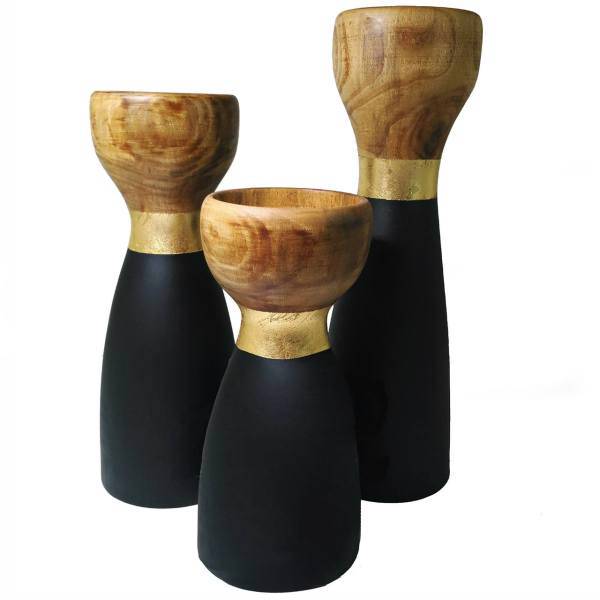 جا شمعی وودسنس مدل WS-Z063، WoodSense WS-Z063 Candle Stick