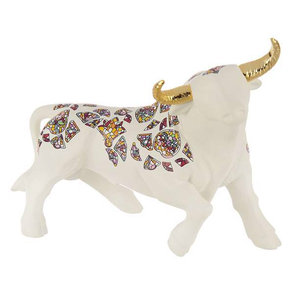 مجسمه نادال مدل Stroll Small White، Nadal Bull White Small 765040 Memory Collection Statue