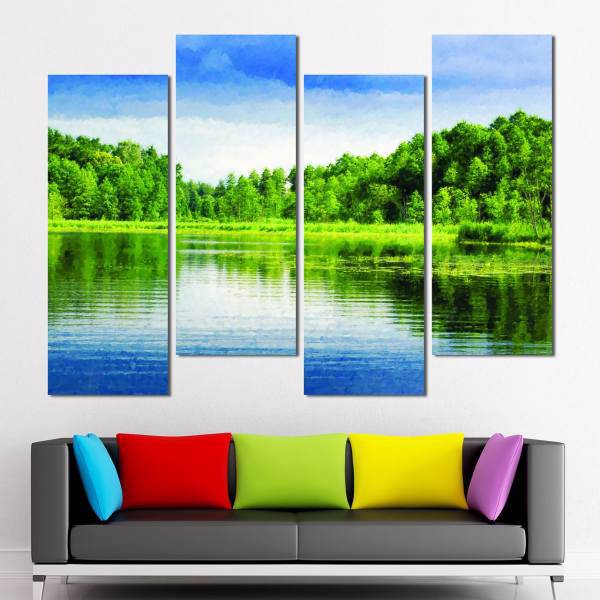 تابلو دیواری 4 تکه آریکان کد TA1503، Arikan TA1503 Tableau 4 Pcs