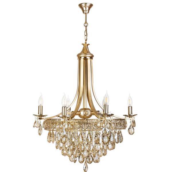 لوستر چشمه نور 14 شعله کدH 2609/6A_2، Cheshmeh Noor H2609/6A_2 Fourteen Flames Chandelier