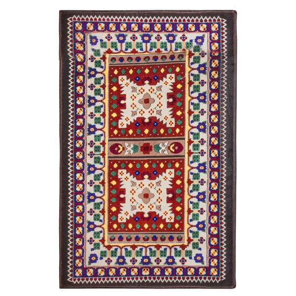 فرش ماشینی ریما کد BC5020 زمینه قرمز