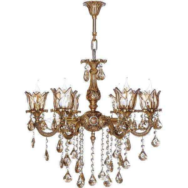 لوستر چشمه نور 12 شعله کد C2802، Cheshmeh Noor Twelve Flames C2802 Chandelier