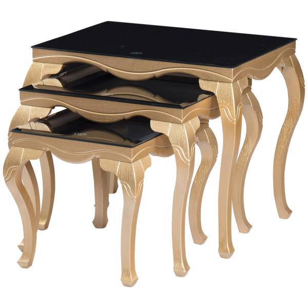 میز عسلی سهیل کد 0061TA مجموعه سه عددی، Soheil 0061TA Side Table 3 pcs