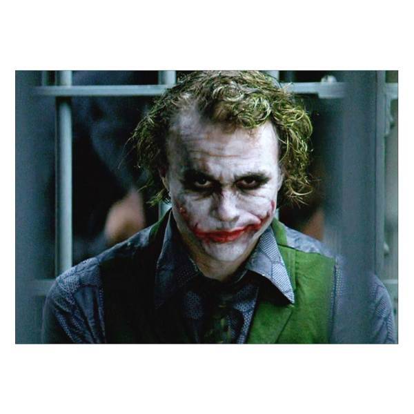 تابلو شاسی ونسونی طرح Joker Planning in Prison سایز 50 × 70، Wensoni Joker Planning in Prison Chassis Size 50 x 70