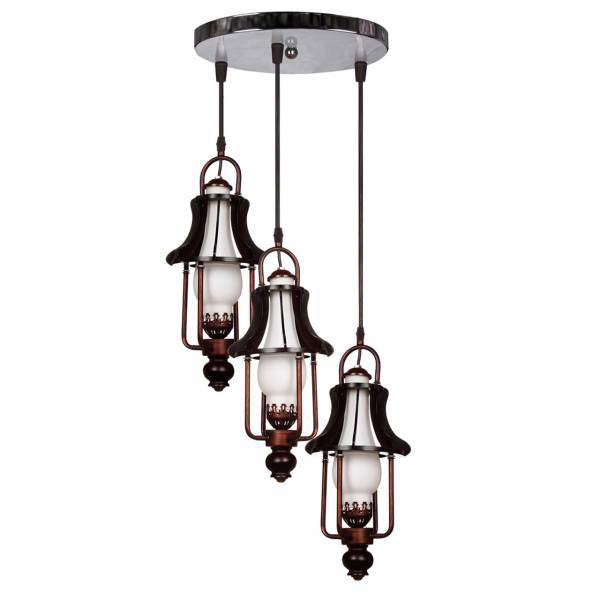 چراغ آویز دیلایت 3 شعله کد PL932030-3، Delight PL932030-3 Three Branch Hanging Lamp