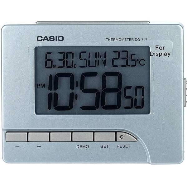 ساعت رومیزی کاسیو مدل DQ-747-8DF، Casio DQ-747-8DF Desktop Clock