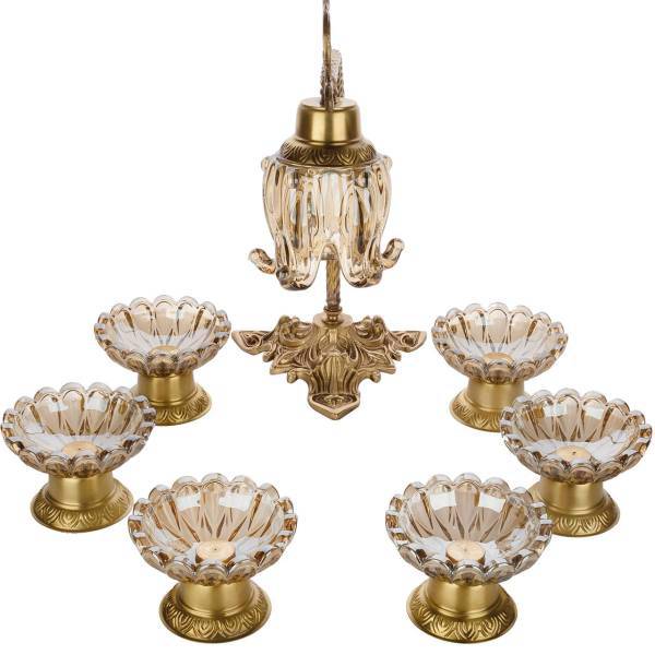 مجموعه هفت سین چشمه نور کد C2763 به همراه چراغ رومیزی، Cheshmeh Noor C2763