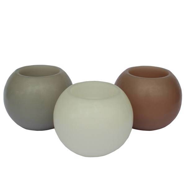 شمع بدون شعله کالیفرنیا کندل مدل CC32BRN - بسته 3 عددی، California Candle CC32BRN Flameless LED Candle Set - Pack Of 3