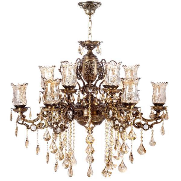 لوستر چشمه نور 12 شعله کد S3520، Cheshmeh Noor Twelve Branches S3520 Chandelier