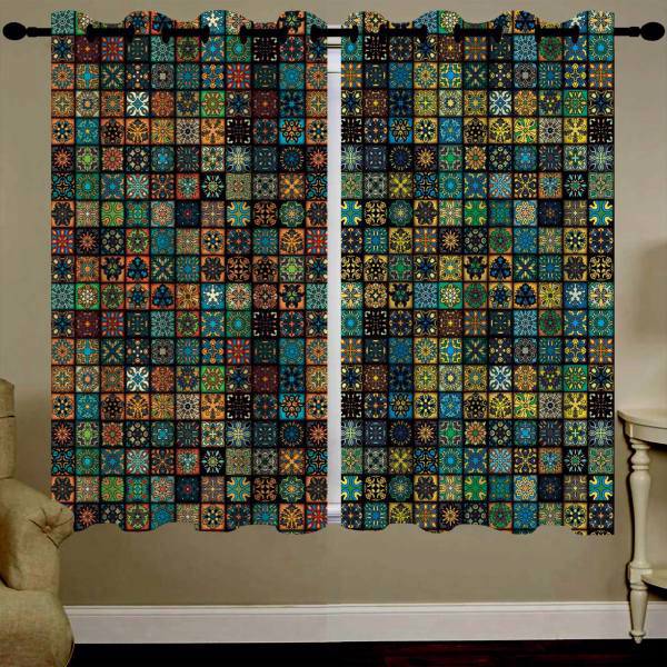 پرده مخمل رنس مدل C34-50076 ارتفاع 190 سانتی متر، Rence C34-50076 Curtain 190 cm