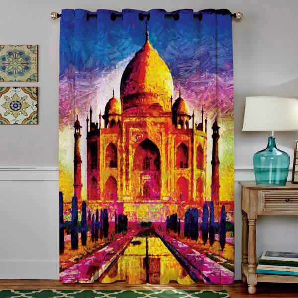 پرده مخمل رنس مدل C4-50123 ارتفاع 190 سانتی متر، Rence C4-50123 Curtain 190 cm