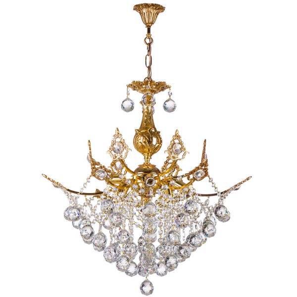 لوستر چشمه نور 9 شعله کد 2644/6، Cheshmeh Noor 2644/6 Nine Flames Chandelier