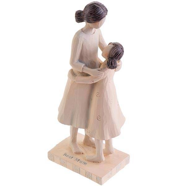 مجسمه مادر و دختر بی رنگ، Colorless Mother And Daughter Statue