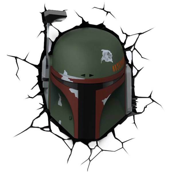 چراغ دیواری تری دی لایت اف ایکس مدل Bobafett، 3D Light FX Bobafett Wall Lamp