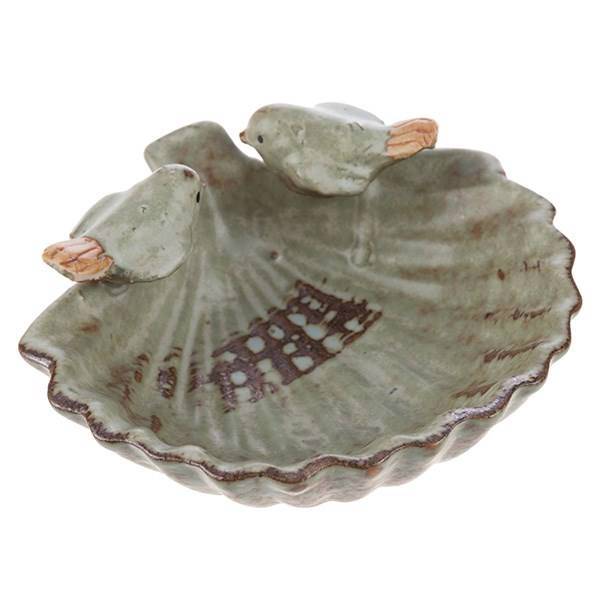 ظرف مدل برگ و دو جوجه کد PRS-104 سایز کوچک، Leaf And Two Chickens PRS-104 Small Dish