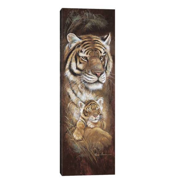 تابلو بوم آیریس کد Iris0025 طرح نقاشی از ببر