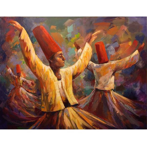 تابلو بوم طبیعی گالری تابلو لوکس کد A403