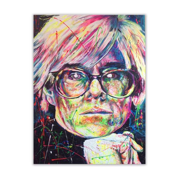 تابلو شاسی گالری آگاپه مدل G9 طرح اندی وارهول، Agape Gallery G9 Andy Warhol MDF Printed Mount