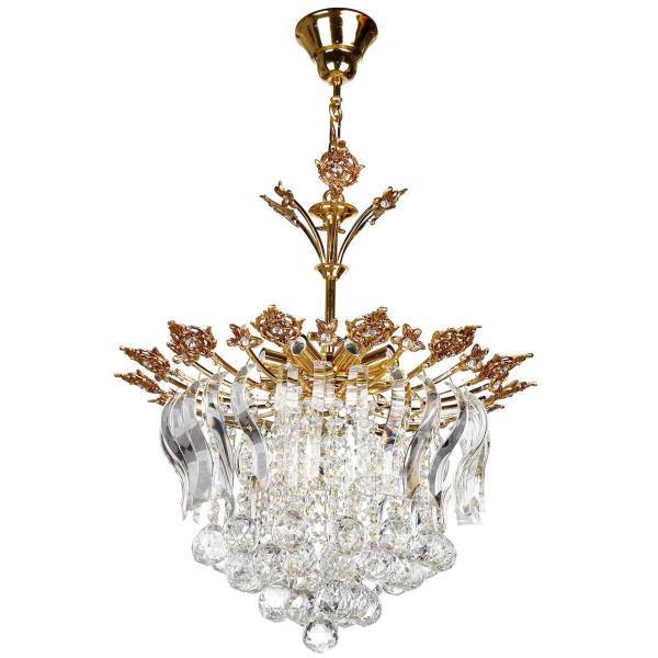 لوستر چشمه نور 8 شعله کد 6620/50، Cheshmeh Noor 6620/50 Eight Flames Chandelier