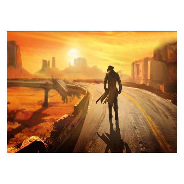 تابلو شاسی ونسونی طرح Fallout New Vegas سایز 30 × 40، Wensoni Fallout New Vegas Chassis 40 x 30