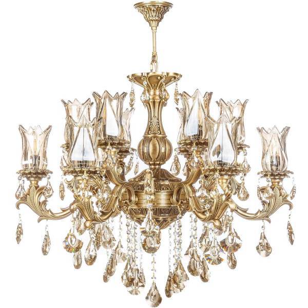 لوستر چشمه نور12 شعله کد S3574/6، Cheshmeh Noor S3574/6 Twelve Flames Chandelier