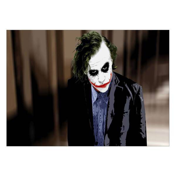 تابلو شاسی ونسونی طرح Entering Joker سایز 50 × 70، Wensoni Entering Joker Chassis Size 50 x 70
