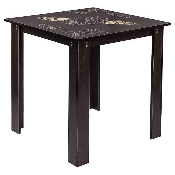 میز ناهار خوری صنایع چوب قائم کد K208 سایز 80 × 80، Sanaye Choob Ghaem K208MDF Dinning Room Table Size 80 x 80